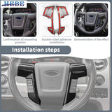 Interior Trim Cover Kit for Ford F150 Raptor 2009-2014 Car Interior Accessory HEBE