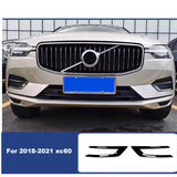 Black Fog Light Sticker Body Trim for Volvo XC60 18-26 Car Interior Accessory LINGLUYANG For 2018-2021 xc60 1