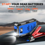 Power Bank 2000A Emergency Starting Power Supply For Automobiles External Battery 12V Starting Device Power Bank MINUS TWO
