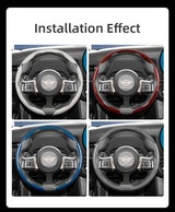 Steering Wheel Cover Carbon Fiber for Mini Cooper
