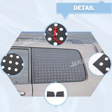 Aluminum Window Glass Trim for Mitsubishi Pajero 2007-2021