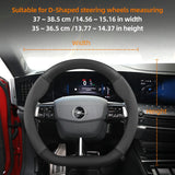 Suede Matte Carbon Fiber Cover for Opel Astra Insignia