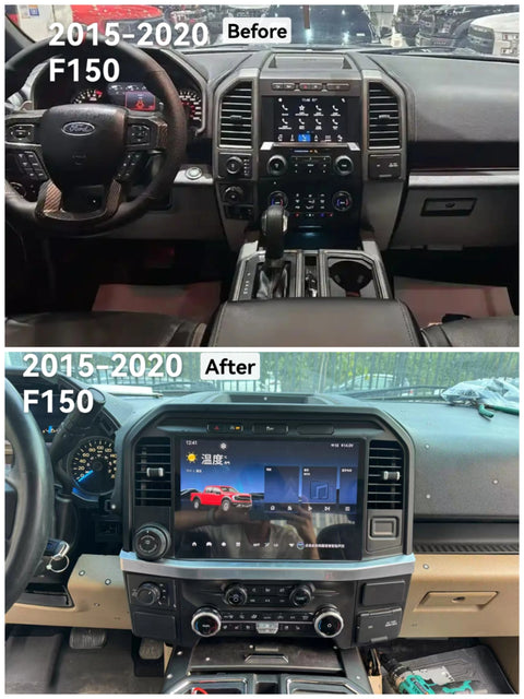 13.1-inch Android Auto Radio for Ford F-Series 2015–2020 Android Head Unit Aotsr 4GB 64GB Eight Core