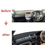 Dashboard Cover Sunshade Mat for Honda Fit Jazz 2001–2007 Dashboard Mat CATUSIKI