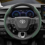 Suede Steering Wheel Cover Anti-Slip for Toyota RAV4