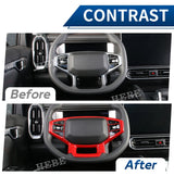 Red ABS Interior Cover Trim for Chery T2 Traveler 2023+