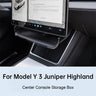 For Tesla Model Y 3 Under Screen Magnetic Double-Layer Organizer Case