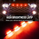 Amber Raptor Style Grill Lights For Toyota RAV4