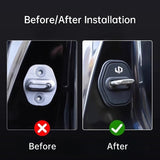 For Leapmotor B10 B01 C10 C01 C11 C16 T03 Car Silicone Door Lock Cover Anti Vibration Buffer Pad PROTECTIVE ACCESSORIES Car S
