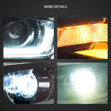 LED Projector Headlights for Chevrolet Camaro 2016-2024 Car Interior Accessory Vland