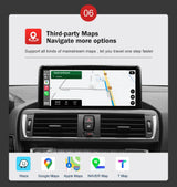 10.25-inch Touch Screen CarPlay for BMW 5 Series F10 2010–2011