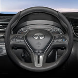 Breathable Leather Wheel Cover for Infiniti Q50 G37