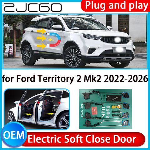 Electric Soft Close Door Assist Kit for Ford Territory 2022–2026 Car Interior Accessory ZJCGO Default Title