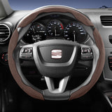 Seat Suede Snap-On Steering Wheel Cover Ibiza Leon