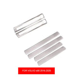 Stainless Steel Door Stop Panel for Volvo XC90 Car Interior Accessory LINGLUYANG