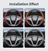 Isuzu Wave-Shaped Breathable Leather Steering Cover