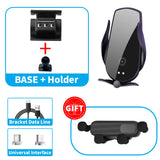 GPS Charging Navigation Mount for BMW X5 2023-2025 Car Interior Accessory CATUSIKI Charging D Black