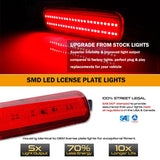 LED Bumper Reflector Lights Tail Brake Fog for Honda CRV Exterior Light iJDM