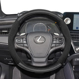 Lexus Suede Carbon Fiber Wheel Cover 2019 Car Interior Accessory Hocasen