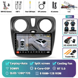 Android 15 Multimedia Head Unit for Renault Lodgy Dacia Dokker