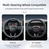 Breathable Leather Wheel Cover for Honda Civic & Accord Car Interior Accessory Hocasen