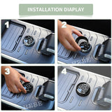Aluminum Driving Mode Trim Ring for Jetour T2 2023 Car Interior Accessory HEBE