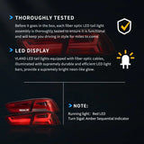 Vland Sequential LED Tail Lights for Mitsubishi 08-17