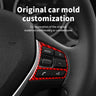 For BMW F30 F32 F34 (2013-2019) Car Steering Wheel Button Panel Trim Sticker Anti Scratch Carbon Fiber Interior Tuning Accessory
