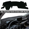 Custom Fit Dashboard Cover Mat for Toyota Yaris Cross 2021-2024