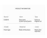 For BMW X3 G45 G48 2025- Door Handle Recess Protector Trim Sticker Car Premium Interior Tuning Accessories Made of Alcantara