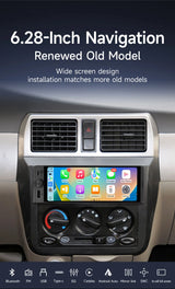 6.28-Inch Single Din Multimedia Player for Universal Vehicles Portable CarPlay Screen JIUYIN