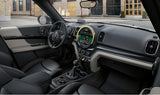 Steering Wheel Emblem Frame Cover for MINI Cooper Car Interior Accessory GMUNI