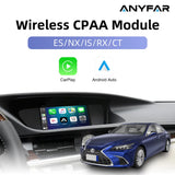 Wireless CarPlay Android Auto Decoder for Lexus 2014–2021 CarPlay Retrofit Module ANYFAR
