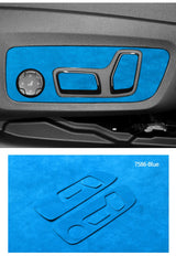 For BMW X3 G45（2025-）Seat Side Control Panel Frame Trim Sticker Car Premium Interior Custom Tuning Accessori Made of Alcantara