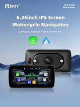 6.25" Wireless CarPlay GPS Motorcycle Digital Display Car Interior Accessory EKIY