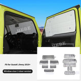 Aluminum Window Visor for Suzuki Jimny 2019 Car Interior Accessory HEBE