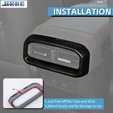 Carbon Fiber AC Vent Trim for Jetour T2 2023-2024 Car Interior Accessory HEBE