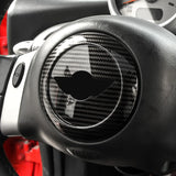Steering Wheel Center Emblem for Mini Cooper R-Series Car Interior Accessory GMUNI