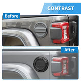 Fuel Tank Cap Aluminum Alloy for Jeep Wrangler JL 2018-2024 Car Interior Accessory HEBE
