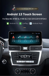 Android 13 GPS Navigation Display for Mercedes-Benz ML GL 2012-2015 Android Head Unit wincago