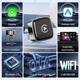 Wireless CarPlay Android Auto Adapter Universal Car Dongle
