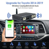Wireless CarPlay Android Auto Interface for Toyota Touch2 CarPlay Retrofit Module ANYFAR