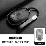 Leather Car Key Case Cover For GAC GS4 GM8 GA4 GS5 GS3 GA3 GA6 SGS7 Trumpchi E8 E9 MPV S7 E8 E9 GN8 M8 GM8 Remote Key Case Shell