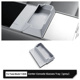 Tesla Model Y Launch 2025+ Juniper Center Console Armrest Storage Box Glasses Tray Organizer Car Interior Accessories