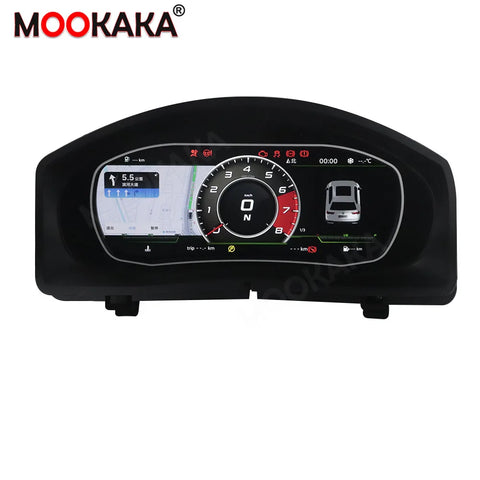 Digital LCD Instrument Cluster for Volkswagen Tiguan 2010–2017 Android Head Unit AOTSR with Carplay Eight Core