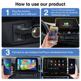 CarPlay Adapter Wireless Android Auto for OEM Radios