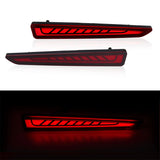 3-in-1 Rear Bumper Light for Toyota Raize 2019-22 Car Interior Accessory MAGIC COLORM Red A