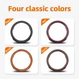 Breathable Leather Wheel Cover for Land Rover Discovery Car Interior Accessory Hocasen