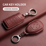 Leather Car Key Case Cover For GAC Trumpchi GA6 SGS7 GA4 GS5 GS3 GS4 GM8 GA3 Legend GS8 Empow J14 J15 J16 J11 J12 J13 Keychai