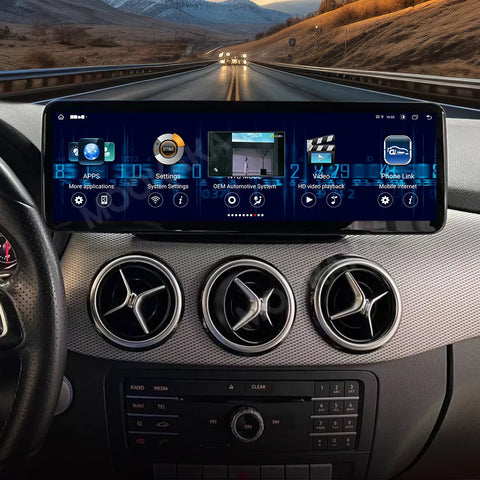 Android 13 Multimedia Navigation for Mercedes-Benz B-Class Android Head Unit Aotsr